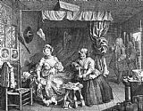 A Harlot's Progress, plate 3 of 6 by William Hogarth